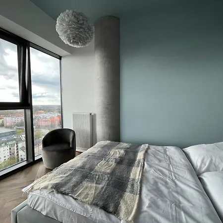 Apartament Hanza Tower 19 Floor 2 Panorama Szczecin