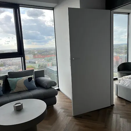 Apartamento Hanza Tower 19 Floor 2 Panorama
