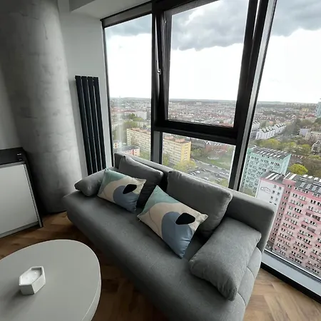Apartamento Hanza Tower 19 Floor 2 Panorama