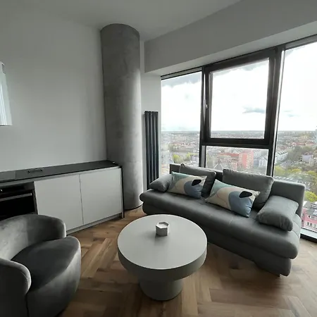 Apartamento Hanza Tower 19 Floor 2 Panorama *